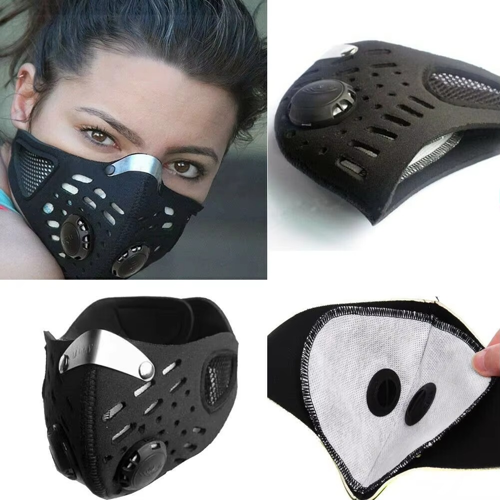 1pc Face Mask With Detachable  - đánh giá và giá Anti Pollution Mask