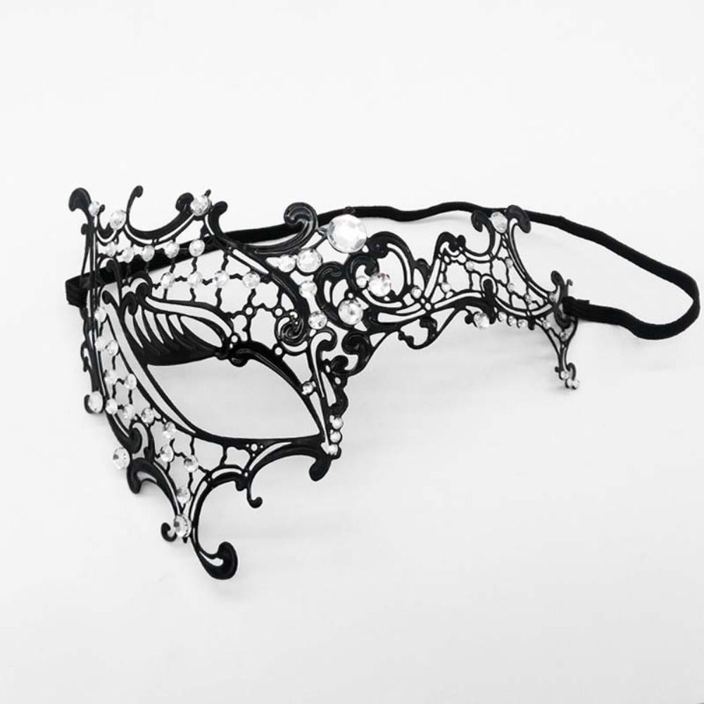 Venetian Halloween Half Face M - đánh giá và giá Mask Lanyard Adjustable