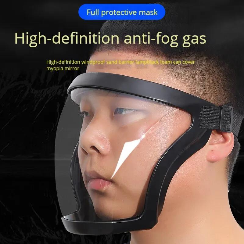 Transparent Full Faceshield Re - đánh giá và giá Anti Pollution Mask