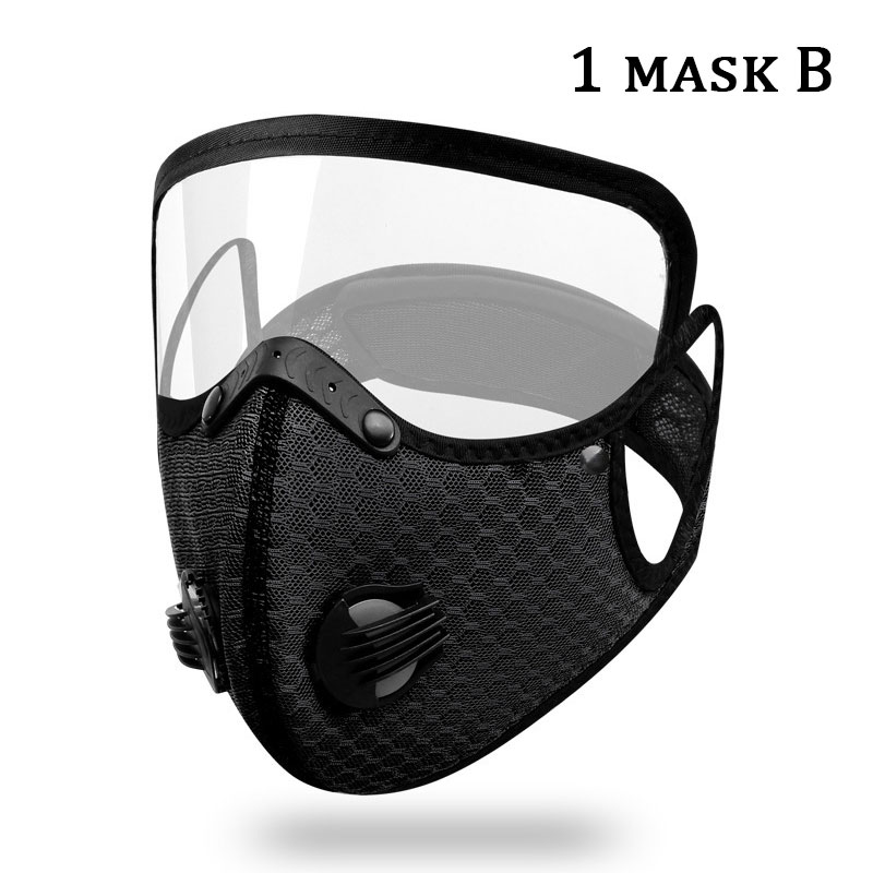 Cycling Face Mask Sport Washab - đánh giá và giá Anti Pollution Mask