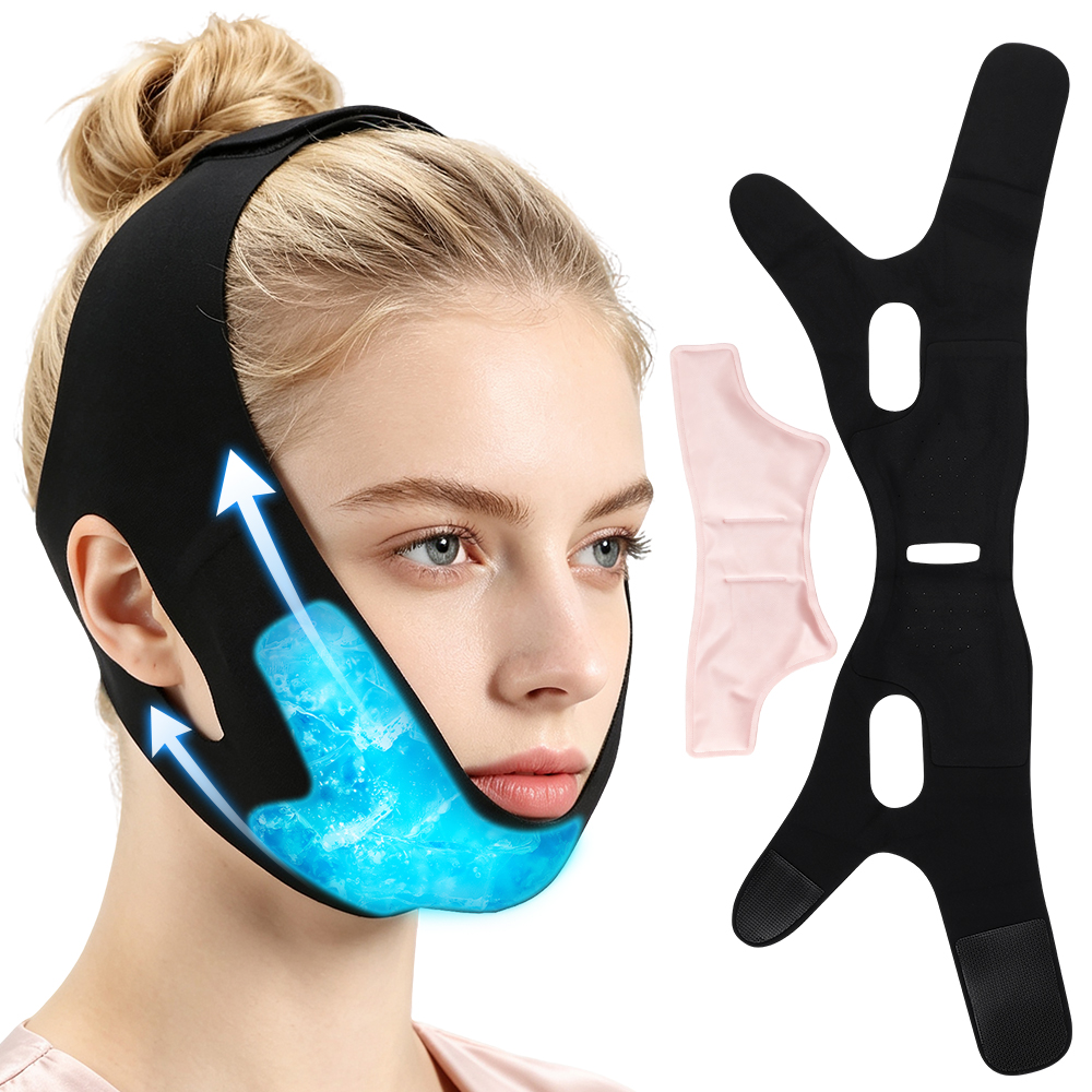 Face Ice Pack with Reusable Ho - đánh giá và giá Black Face Mask Pack