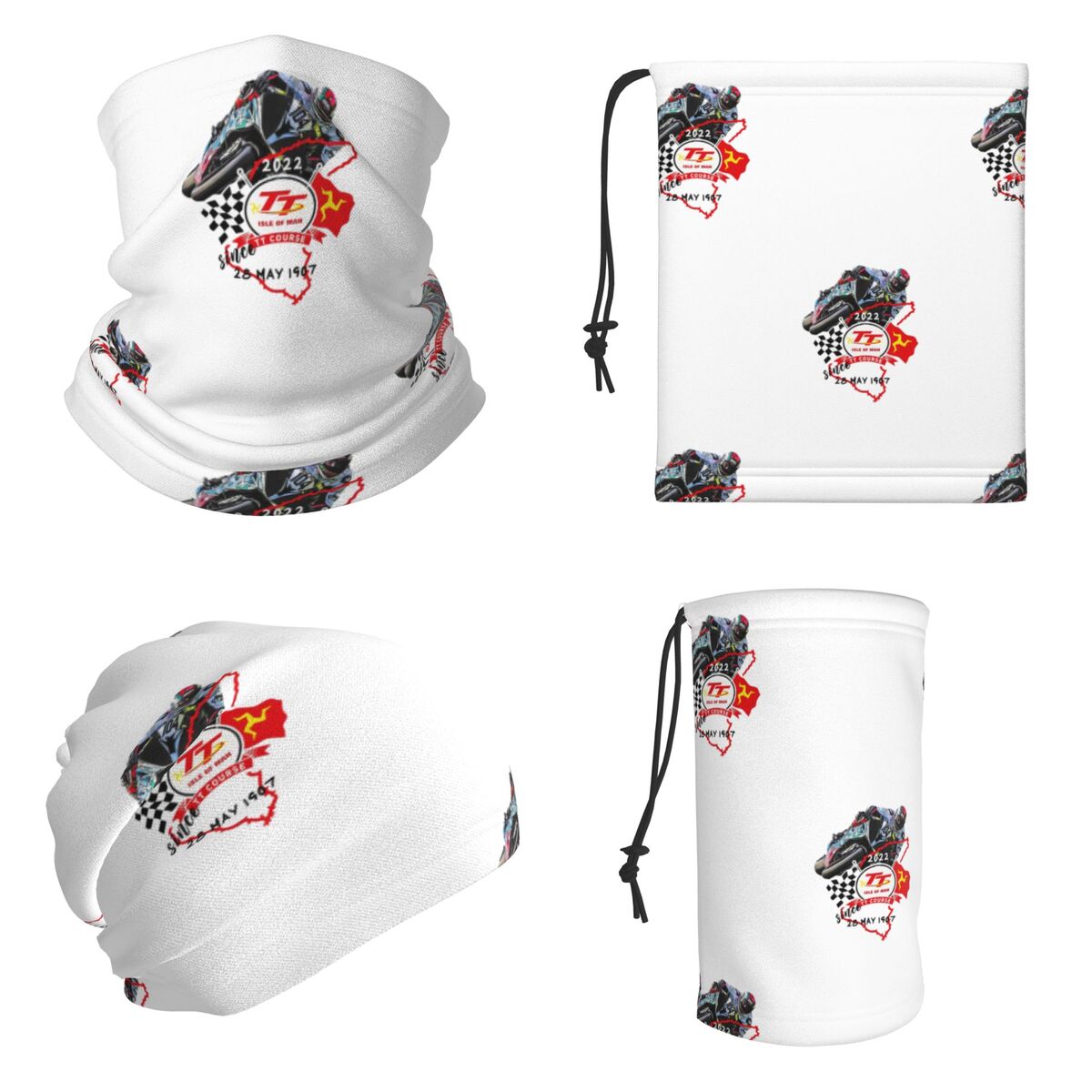 Isle Of Man TT Races Multifunc - đánh giá và giá Neck Gaiter Face Cover