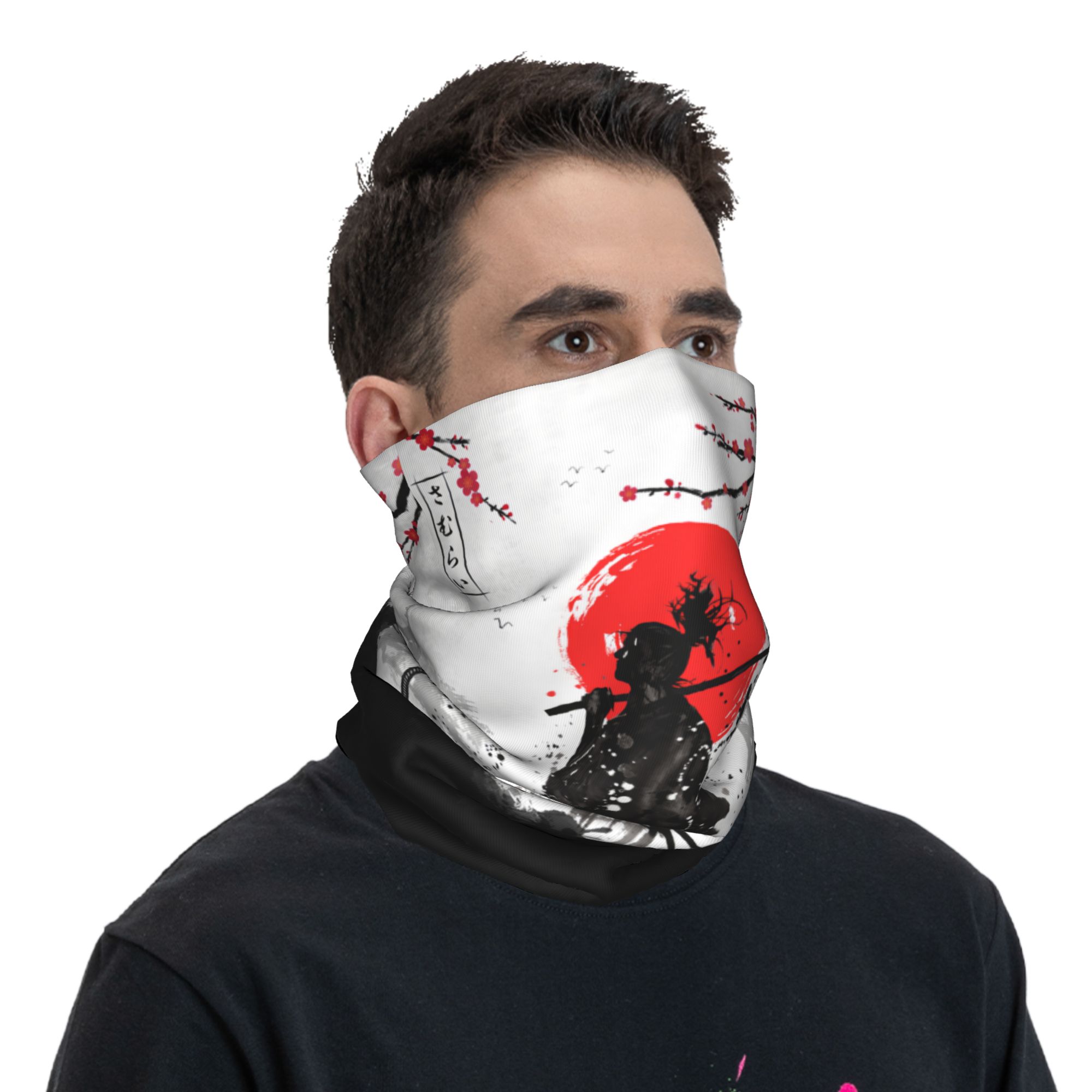 Japanese Samurai Warrior Banda - đánh giá và giá Neck Gaiter Face Cover