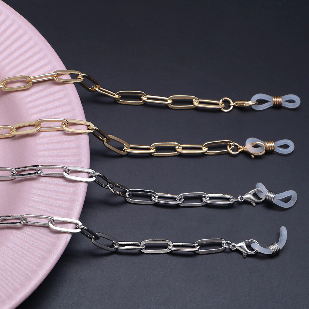 Gold Paperclip Mask Lanyard Gl - đánh giá và giá Mask Chain Holder