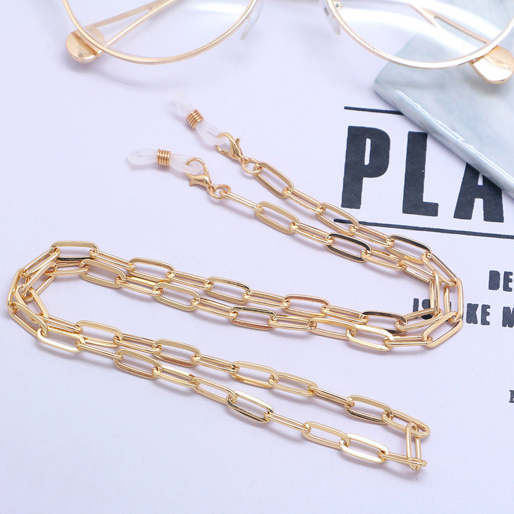 Gold Paperclip Mask Lanyard Gl - đánh giá và giá Mask Chain Holder